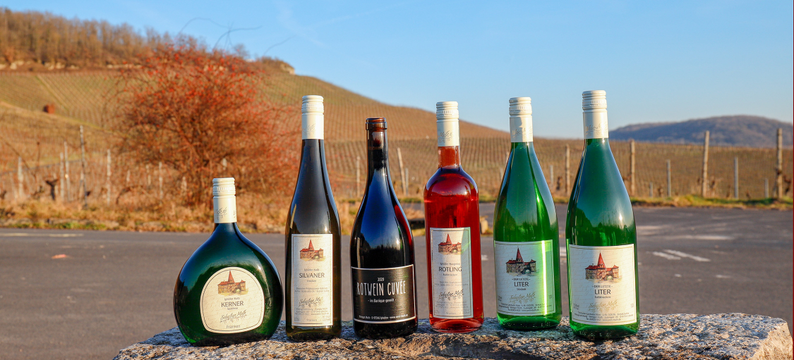 Unsere aktuelle Weinpalette in den Iphöfer Weinbergen